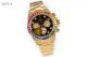 Perfect Replica N9 Factory Rolex Daytona Rainbow Diamond Bezel Gold Oyster 40mm Men's Watch (2)_th.JPG